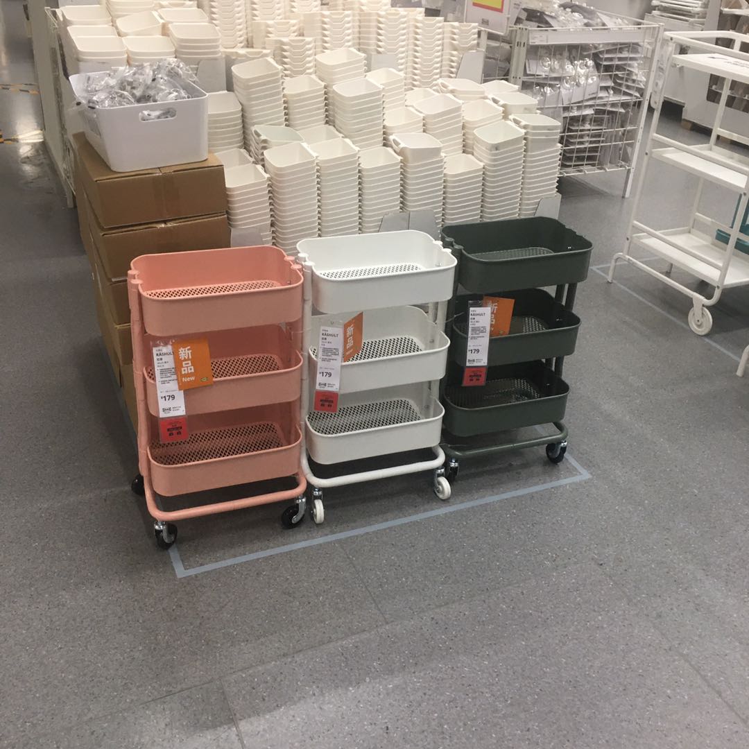 国内宜家拉舍手推车ikea家居代购