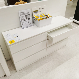 国内宜库伦六斗抽屉柜收纳整理储物柜子IKEA家具代购