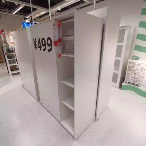 宜家克勒普斯塔开放式衣柜搁架