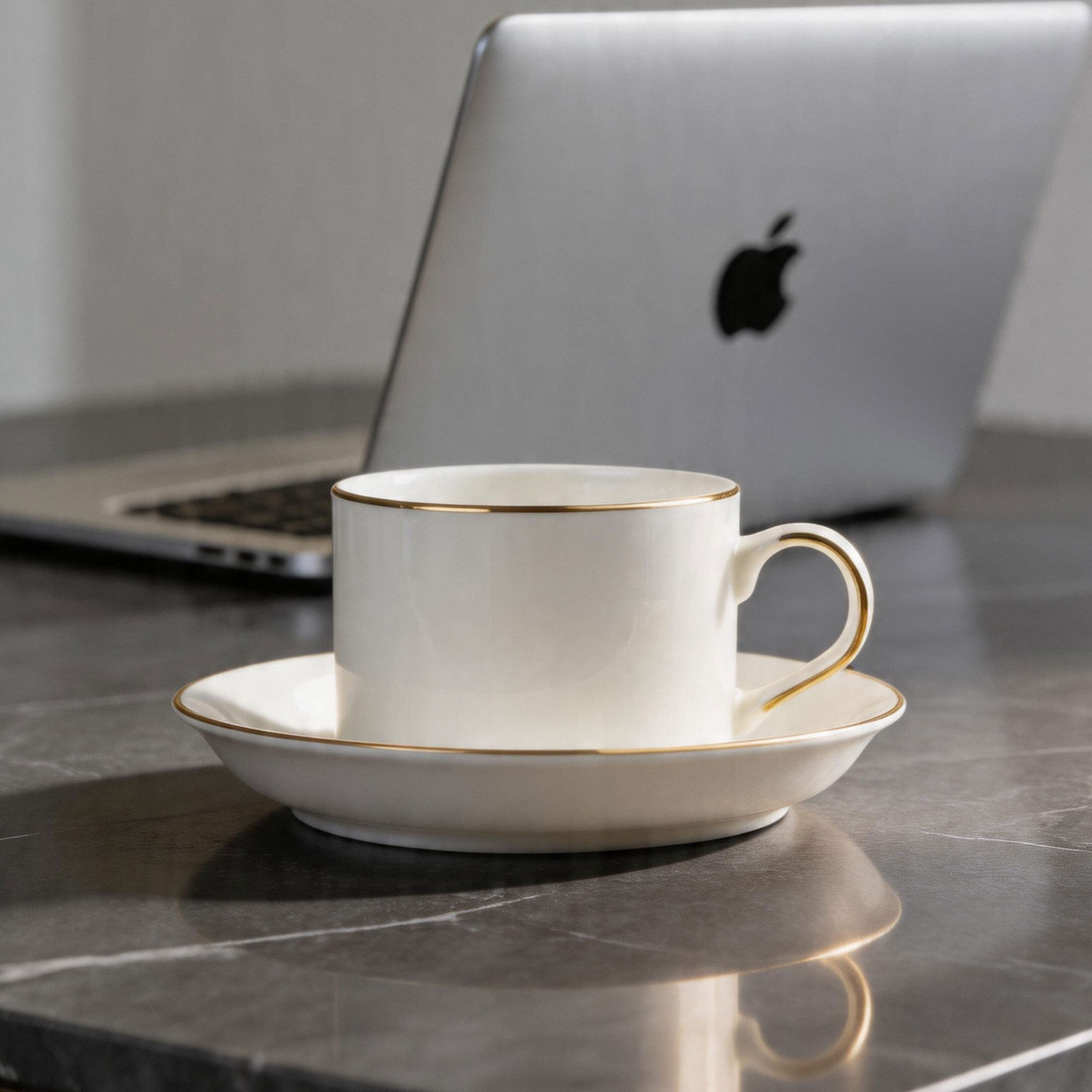 咖啡杯碟骨瓷定制LOGO下午茶咖啡杯