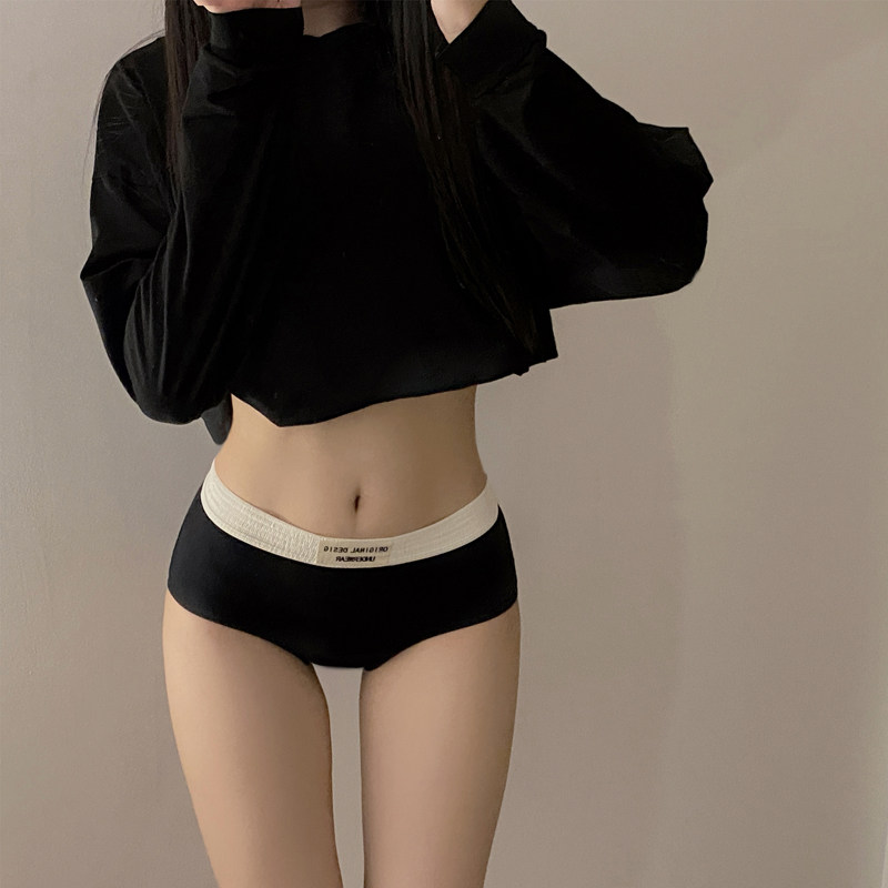 5A纯棉内裤女全棉抑菌裆透气中腰2025秋冬新款爆款少女生三角短裤,女士内衣/男士内衣/家居服,女三角裤,淘宝优惠券,粉丝福利购,淘宝优惠卷