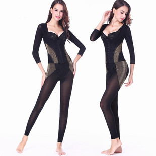 美容院香薰塑身衣分体套装 收胯提臀 腰背夹矫正体型束腰收腹塑身裤