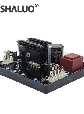 R438 AVR励磁调压板 稳压板 柴油无刷发电机组配件自动电压调节器