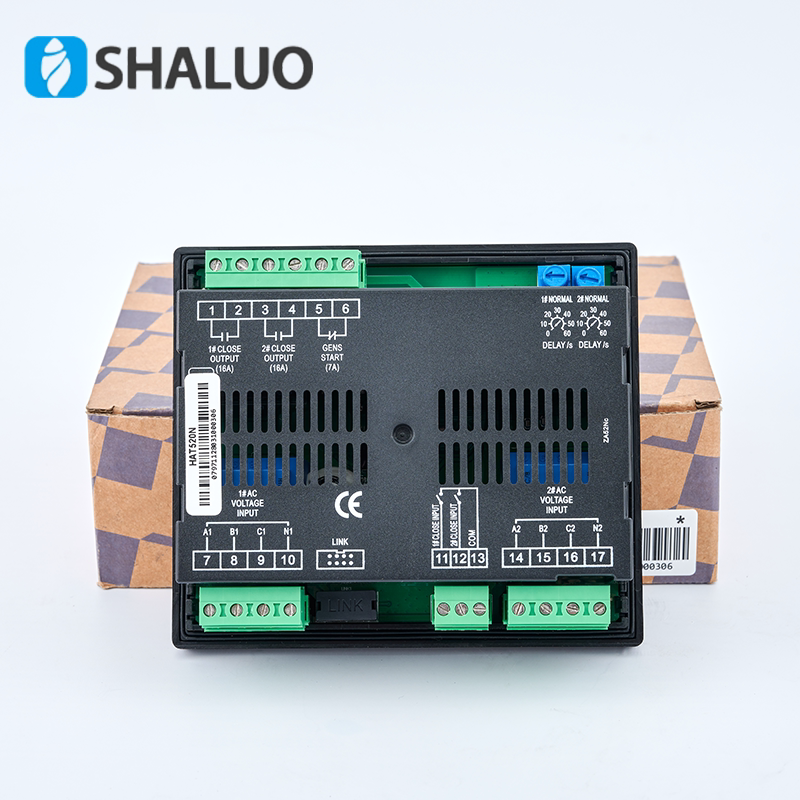 非标价hat520n双路电源ats自动切换控制器hat600nb智能停机自启动