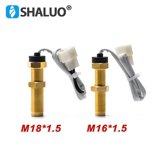 SHALUO柴油发电机组发动机转速传感器M18X1.5铜螺纹M16*1.5传感器
