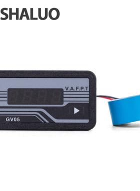 发电机组多功能电流电压频率运行计时六合一GV05数显表220V380V