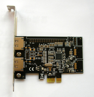 正品魔羯PCI-E转2口eSATA3.0卡PCI-E转2口ESATA扩展卡MOGE MC2685