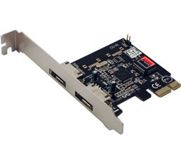 正品魔羯PCI-E转2口eSATA转接卡PCI-E转ESATA2扩展卡 MOGE MC2653