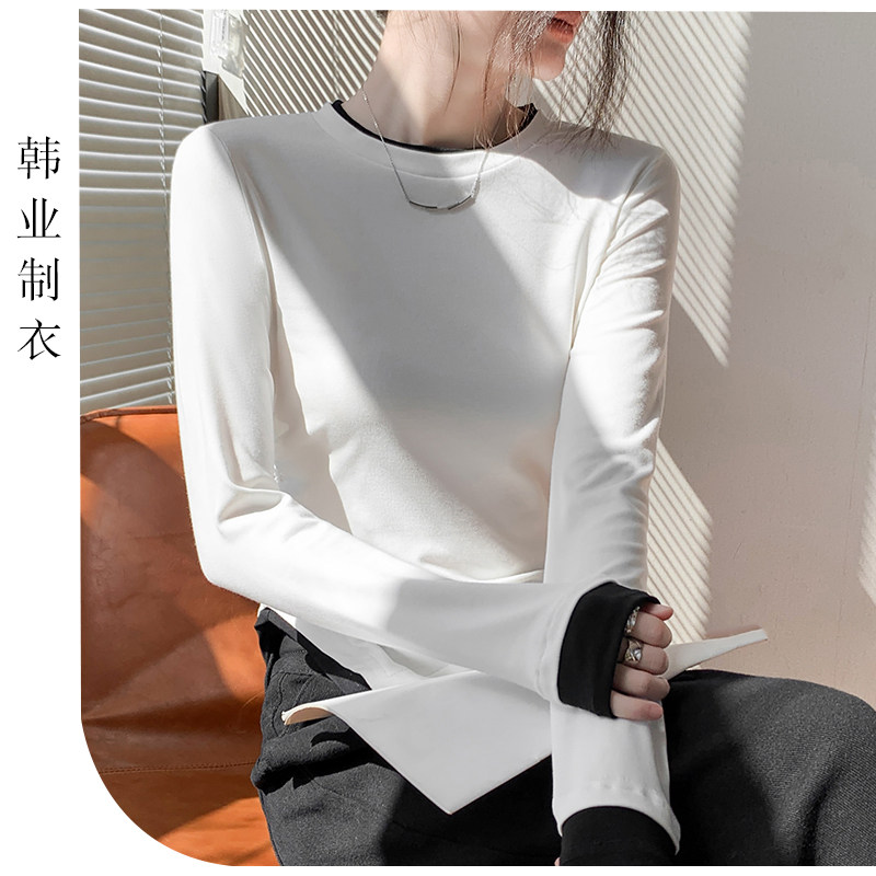 2025秋季新款T恤长袖女