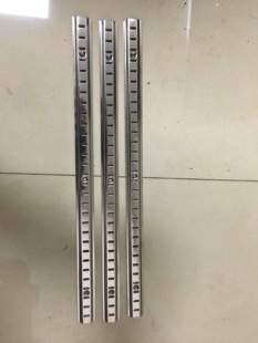 不锈钢加厚天梯条冰箱铝合金卡条层架条支撑架固定条冷柜不锈钢条