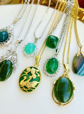 vintage日本进口80年代琉璃项链