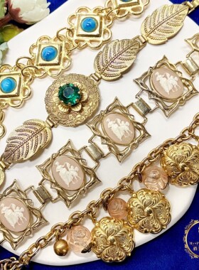 vintage中古首饰孤品手链