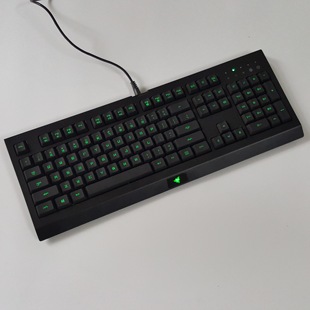 Razer雷蛇萨诺幻彩专业RGB静音吃鸡自定义宏有线电竞游戏键盘
