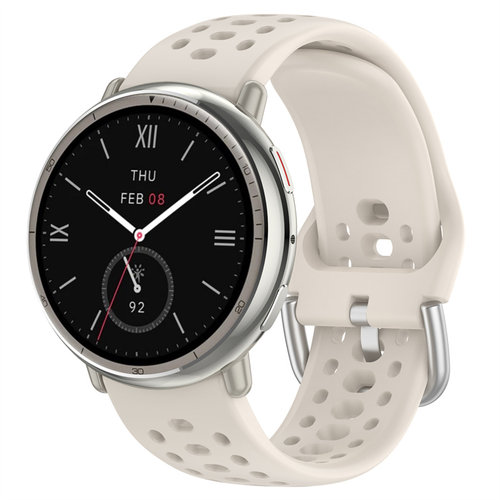 适用华米Amazfit Active2手表官方款硅胶表带跃我A2437运动透气带