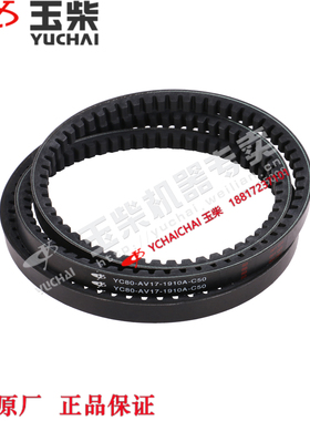 玉柴发动机原厂YC80-AV17-1910A皮带工程机械船机客货车