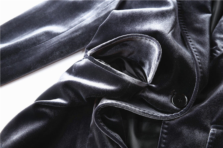 LUXURY-LEVEL GOOD GOODS THE SAME STYLE OF THE STORE VELVET SUIT COMMUTING TO WORK PROFESSIONAL OVERALLS SHORT JACKET AUTUMN