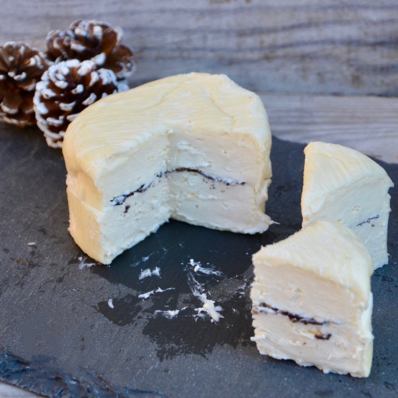 法国原装进口勃艮第松露夹心软奶酪奶油鲜乳酪三重奶油芝士200g