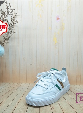 Craveeor/卡佛儿 春季圆头单鞋松糕底牛皮头层革中口低帮鞋T91023