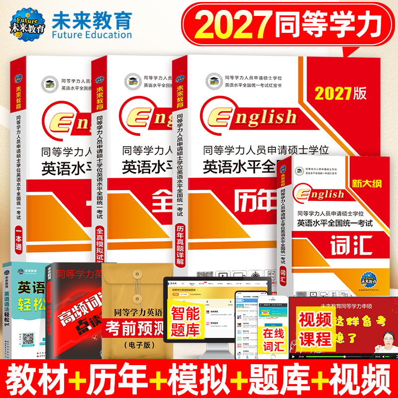 2027年同等学力申硕英语真题试卷