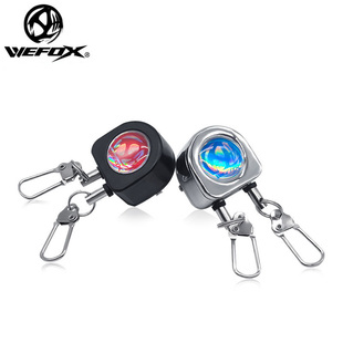 威狐WEFOX伸缩扣失手绳海钓不锈钢别针易拉扣防丢扣回弹拉拉环
