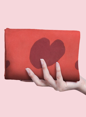 SIGEDN麂皮旅行瑜伽垫子天然橡胶防滑专业薄款便携可折叠隔音铺巾