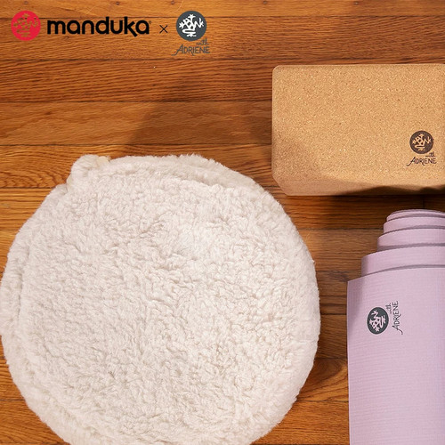 Manduka瑜伽冥想可拆洗羊毛垫