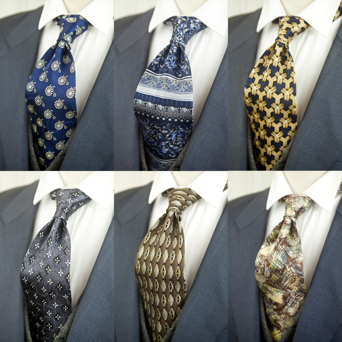 休闲风花纹蚕丝10cm羊毛领带包邮