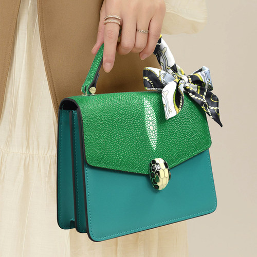 11年老店A级牛皮质保2年手提方包