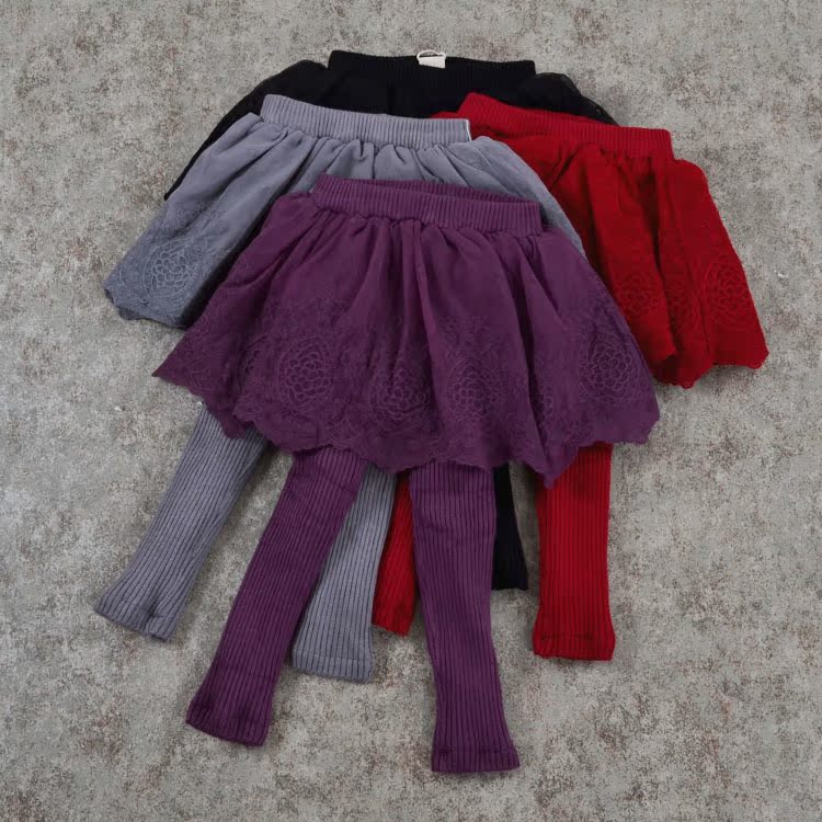 童一密度加绒加厚连体裤裙