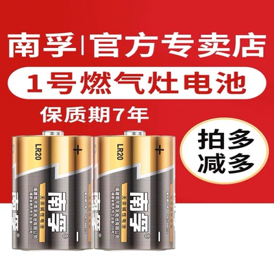 南孚1号电池一号碱性D型