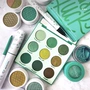 Spot Colourpop new 9 màu phấn mắt Just My Luck tha thứ màu xanh lá cây - Bóng mắt bảng mắt hàn quốc