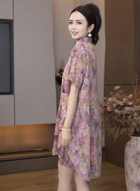 661-减龄粉黛夏季新款衬衫套装女款短袖短裤韩版宽松显瘦休闲套装