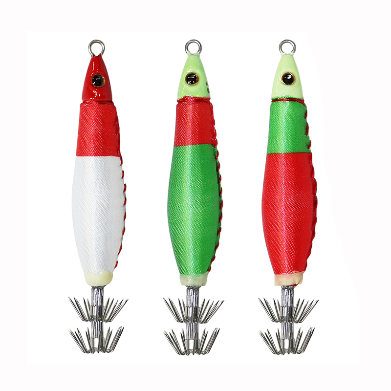 日本马牌大尾火箭夜光布鱿鱼钩