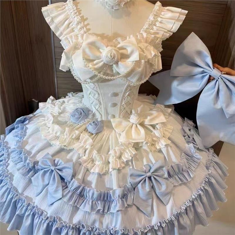 洛丽塔裙子巴巴露亚jsk礼服连衣裙洋装公主lolita裙洛丽塔
