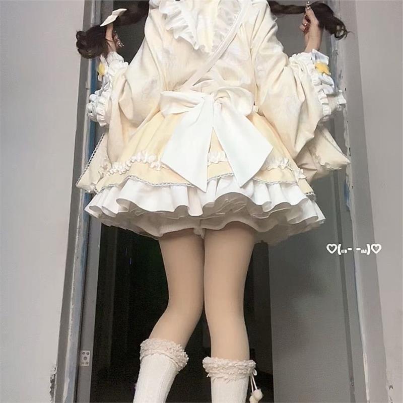 泡泡熊原创设计小眠汪和风Lolita套装洛丽塔小女仆可爱小狗Lo裙
