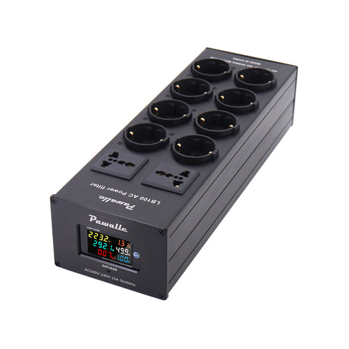 派瓦Pawalle LB-100电源滤波器插座防雷降噪多功能显示 - 封面