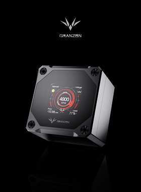 Granzon GFM Ⅲ 数显DDC水泵 无线调速 模拟流量陶瓷轴套扬程6米