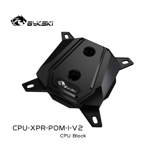Bykski CPU-XPR-POM-I-V2 CPU水冷头 Intel12代 LGA1700 2066 POM