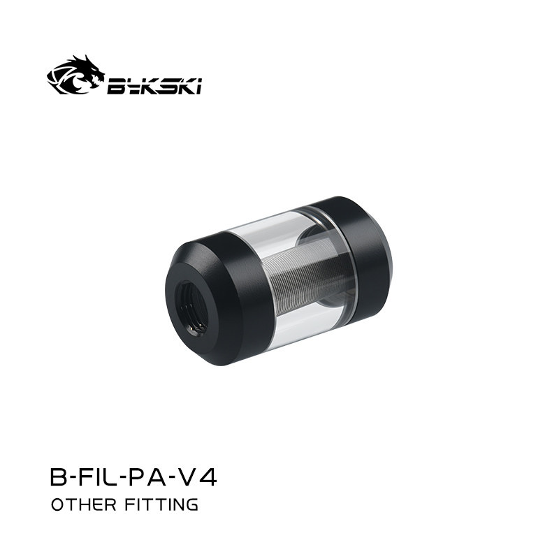 Bykski B-FIL-PA-V4 水冷过滤器 低流阻铜盖子G1/4螺纹图片