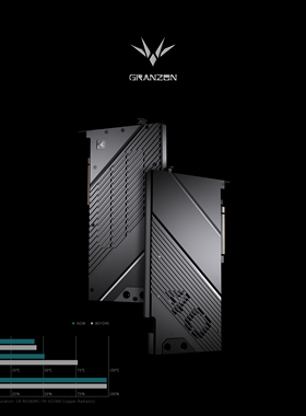 Granzon GBN-MS4090TRIO 全盔甲式显卡水冷头 微星 RTX 4090