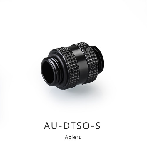 Azieru AU-DTSO-S 精品钻石纹 旋转对丝 双外牙螺纹 G1/4螺纹