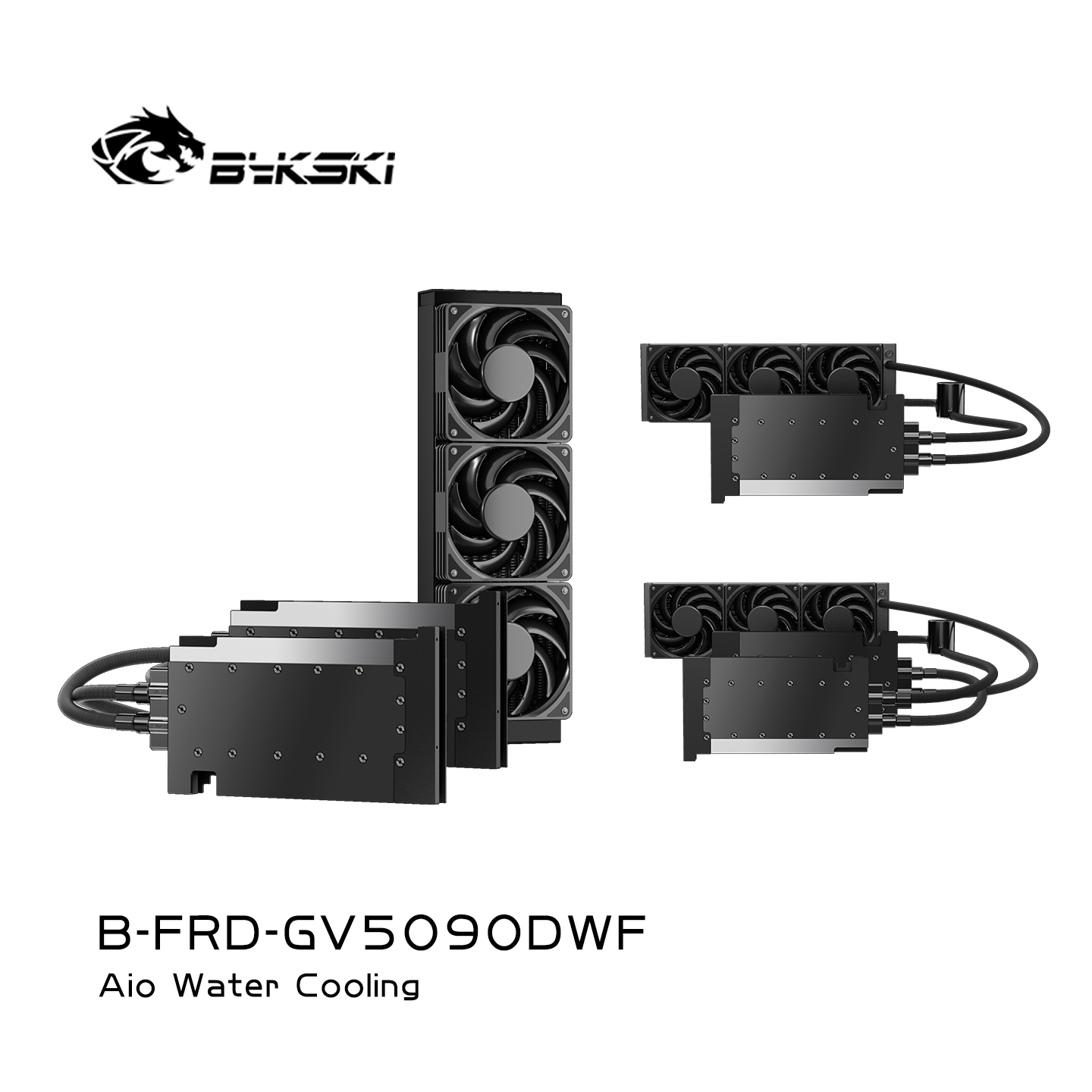 Bykski B-FRD-GV5090DWF 显卡一体式水冷 技嘉 RTX5090 OC 32G