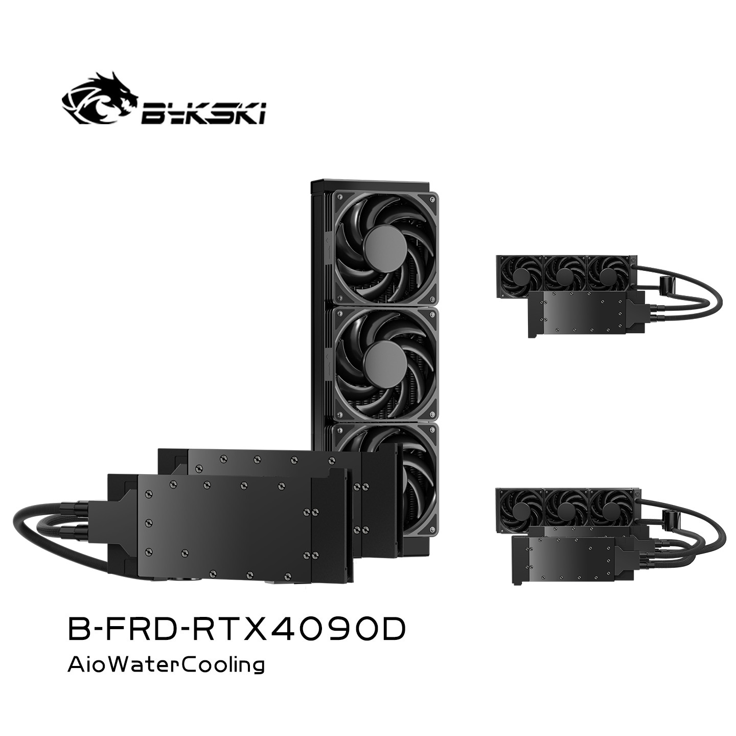 Bykski B-FRD-RTX4090D 显卡一体式水冷 NVIDIA RTX4090D