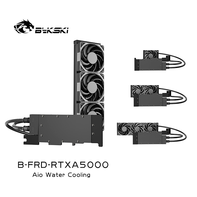 Bykski B-FRD-RTXA5000 显卡一体式水冷 NVIDIA A5000