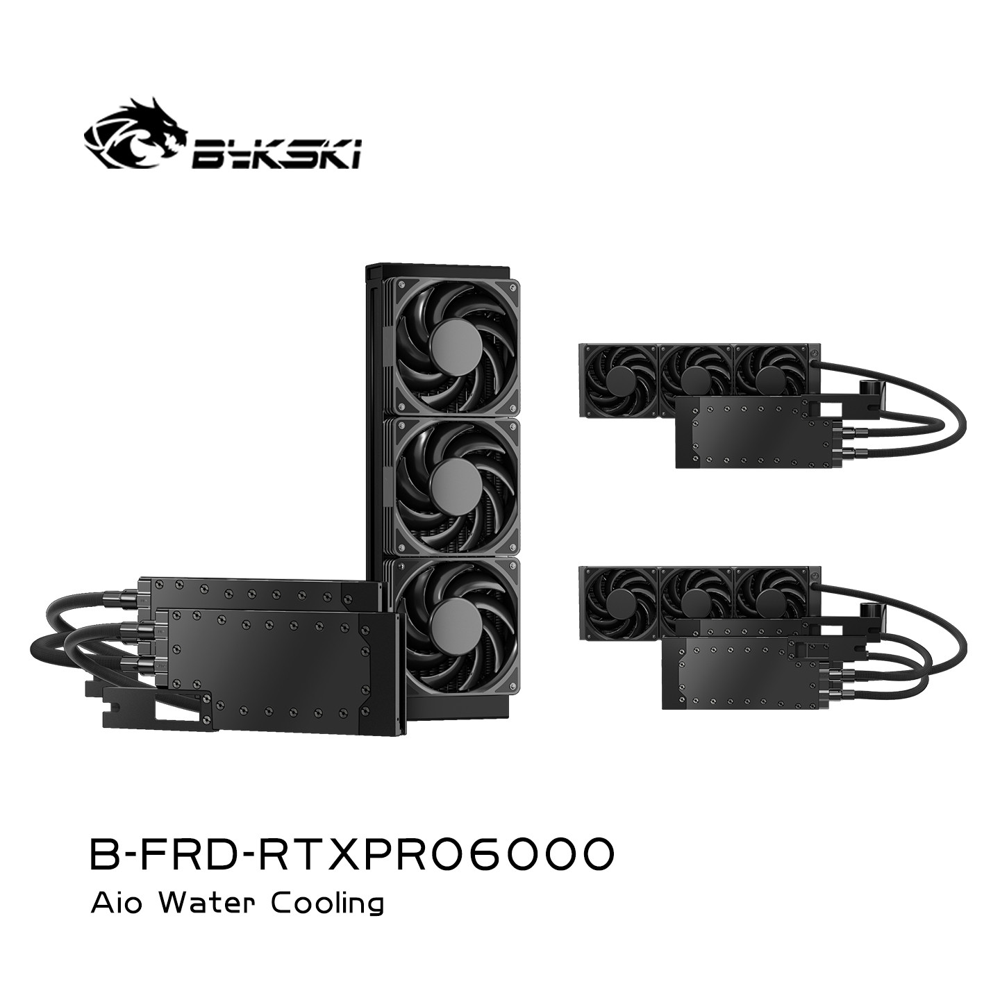 Bykski B-FRD-RTXPRO6000 显卡一体式水冷 NVIDIA RTXPro6000