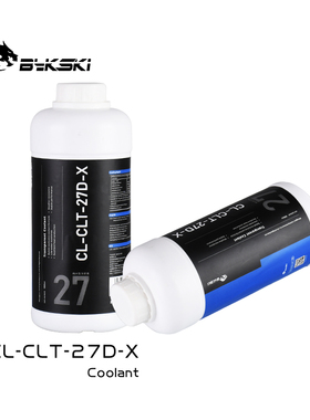 Bykski CL-CLT-27D-X 水冷液热冷却液透明1升抑制细菌导热性能高
