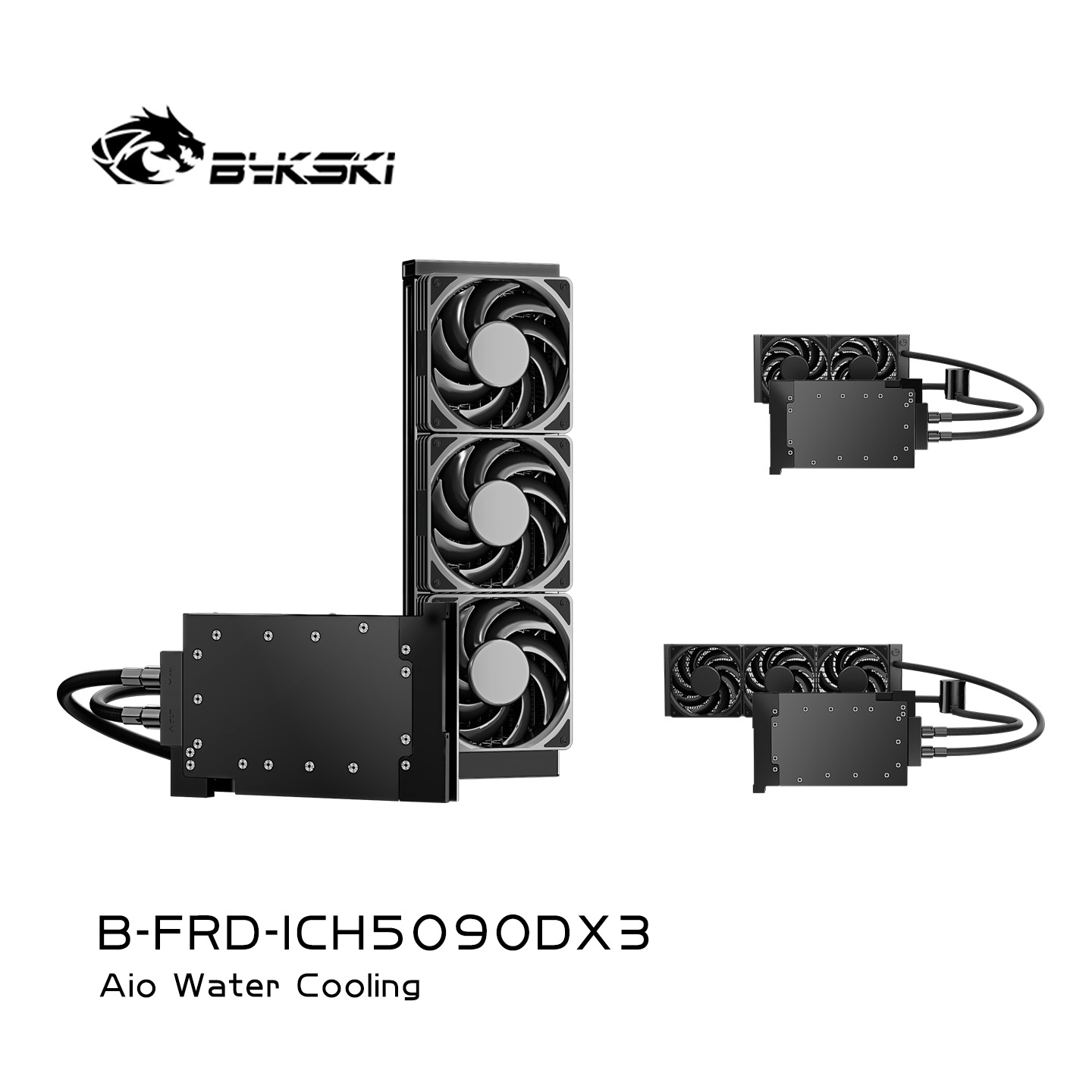 Bykski B-FRD-ICH5090DX3 显卡一体式水冷 映众 RTX5090D 曜夜X3