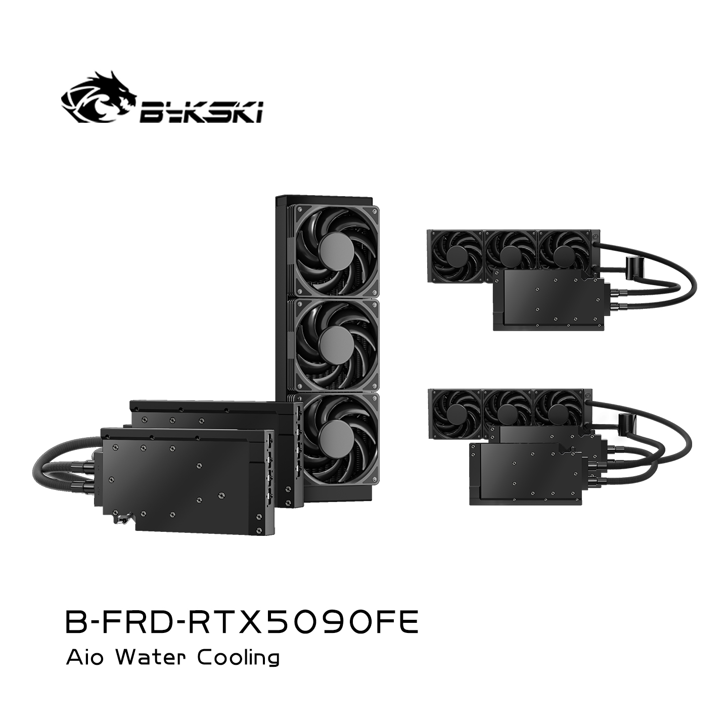 Bykski B-FRD-RTX5090FE 显卡一体式水冷 NVIDIA RTX5090FE公版