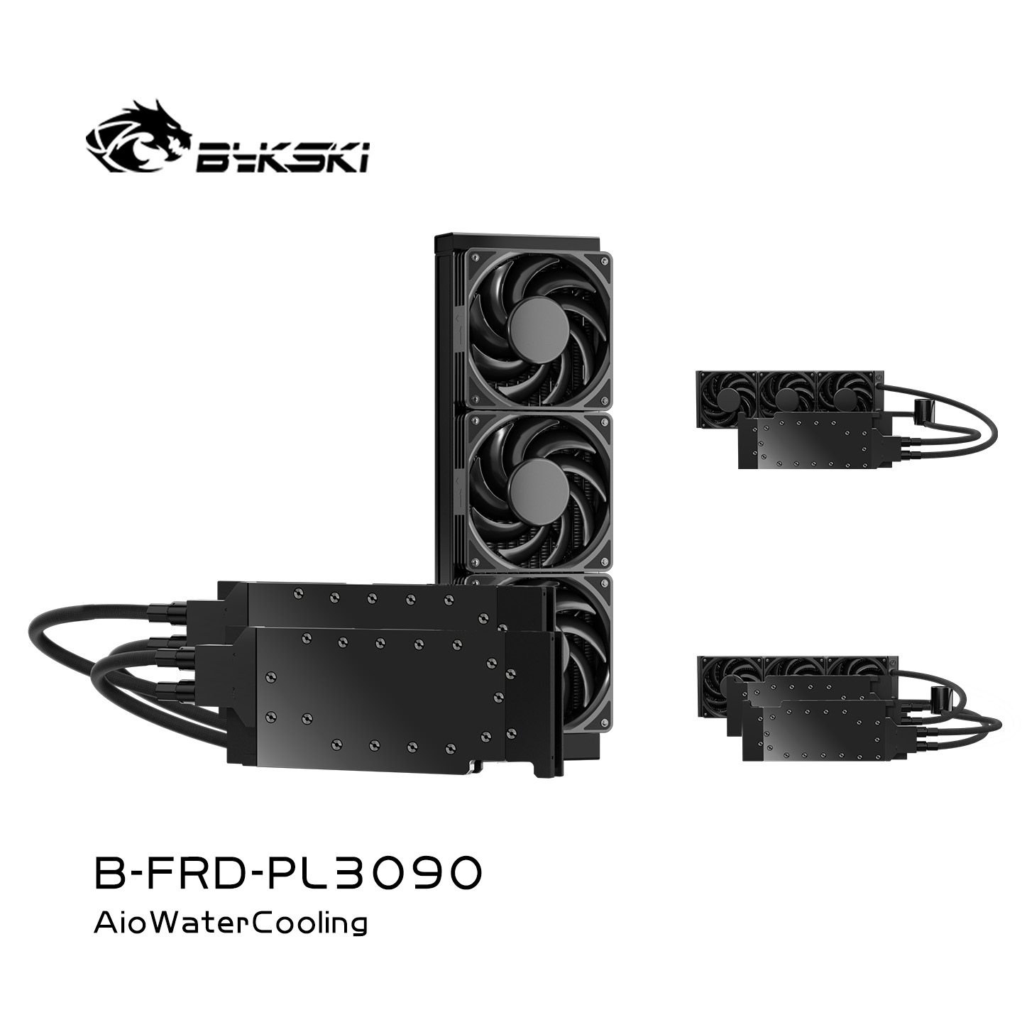 Bykski B-FRD-PL3090 显卡一体式水冷 磐镭 RTX3090 AI 24G
