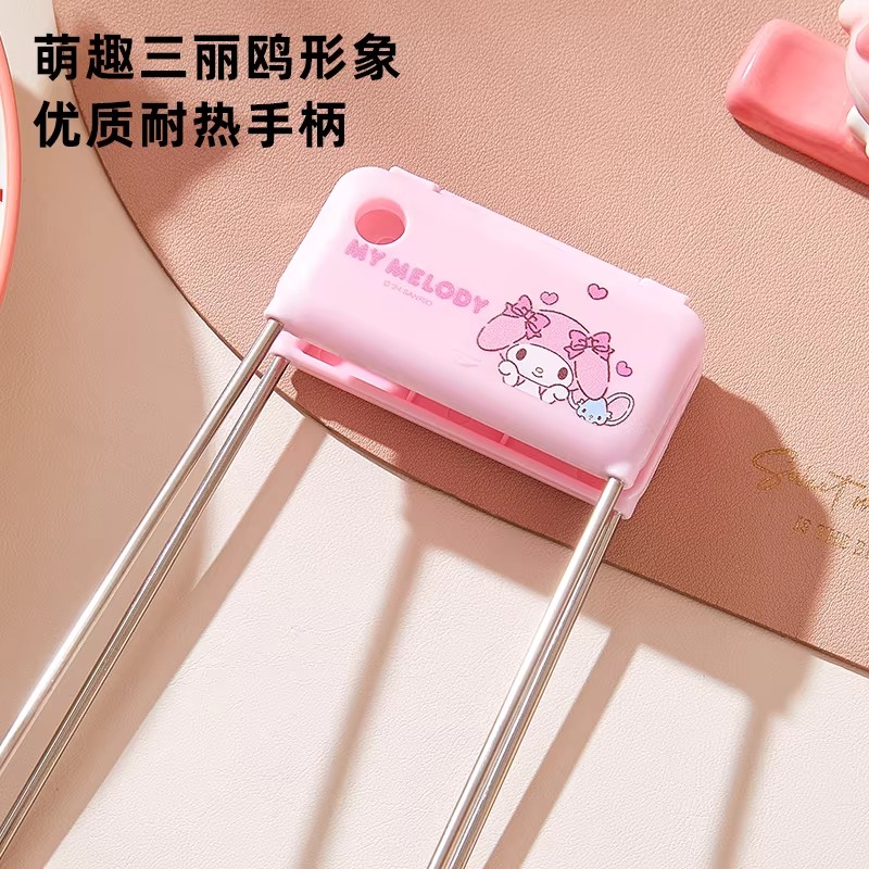 三丽鸥不锈钢隔热防烫夹